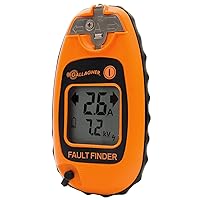 Gallagher Fault Finder | Identify & Locate Electric Fence Faults | Tough Pocket Size Digital Reader with Extendable Voltage Probe | 3-in-1 Device (Volt Meter, Current Meter, Short Finder)