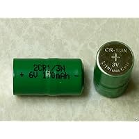 2 PC 2CR1 3N 6V Lithium Battery for Use in Dog Collars and More