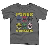 Power Rangers Toddlers Ranger Heads T-Shirt