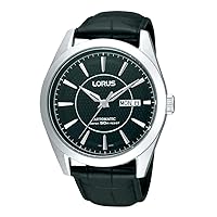 Lorus Watches Mens Analog Automatic Watch with Leather Bracelet RL423AX9