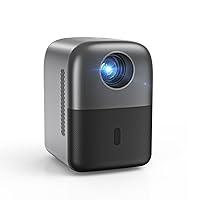 GROVIEW Projector, [Electric Focus] Mini Projector, 2024 Latest Fully Sealed Outdoor Projector, Low Noise& Zoom& 8000Lux Movie Projector for Phone/Stick/ Laptop/HDMI/USB