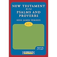 KJV New Testament with Psalms and Proverbs, Flexisoft with Magnetic Flap (Imitation Leather, Green) KJV New Testament with Psalms and Proverbs, Flexisoft with Magnetic Flap (Imitation Leather, Green) Imitation Leather