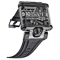 Devon Tread1 E Men's Time Belt Microstep Motor Watch
