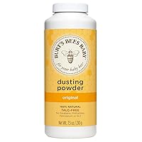 Burt's Bees Baby Dusting Powder, Talc Free, 7.5 Ounce(Pack of 3)
