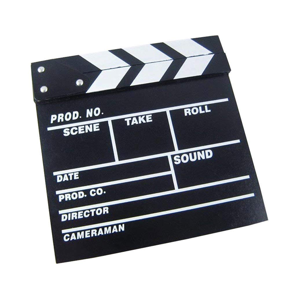 Clapper Board Hollywood Film Movie Prop Video Clapperboard 
