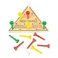 U.S. Toy Tricky Triangle Game - Travel Games, Assorted, MU845