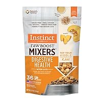 Freeze Dried Raw Boost Mixers Grain Free Digestive Health Recipe All Natural Cat Food Topper by Nature's Variety, 5.5 oz. Bag