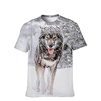 Unisex Novelty T-Shirts Summer Casual Short-Sleeve Funny-Graphic: Vintage T-Shirts for Couples Tees 3D Printed Streetwear