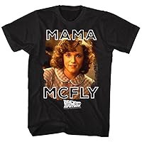 American Classics Back to The Future Mama McFly Black Adult T-Shirt Tee