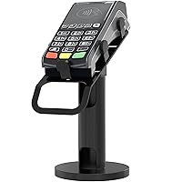 Universal Credit Card Reader Stand - Universal Rotating Card Reader Terminal Stand for Verifone, Ingenico & Pax POS Stations - Bolt Down or Adhesive Anti-Theft Security - Easy Install