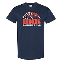 NCAA Basketball Shadow, Team Color T Shirt, College, University