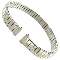8mm Hirsch Stainless Steel Silver Tone Ladies Expansion Watch Band 3170 BOGO
