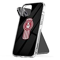 Phone Case Cover Compatible with iPhone Samsung Kenworth 14 Truck 8 Logo 11 7 X Xr 12 15 Pro Max Se 2020 13 for Samsung S21 S22 S23 S24 Ultra Transparent