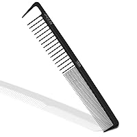 Wide Cutting Comb (Carbon Anti-Static Black Line Hair Comb)(VPVCC-08)
