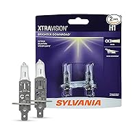 H1 XtraVision - High Performance Halogen Headlight Bulb, High Beam, Low Beam and Fog Replacement Bulb (Contains 2 Bulbs)
