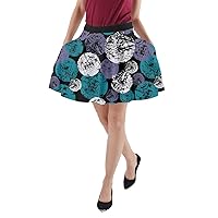 CowCow Womens A-line Pocket Skirts Polka Dots Mosaic Pattern Stripes Skater Skirt, XS-3XL