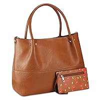 KITATU Hobo Purses Handbags for Women Satchels Top-Handle Shoulder Bags Vegan Leather Designer Crossbody Bag Set 2pcs
