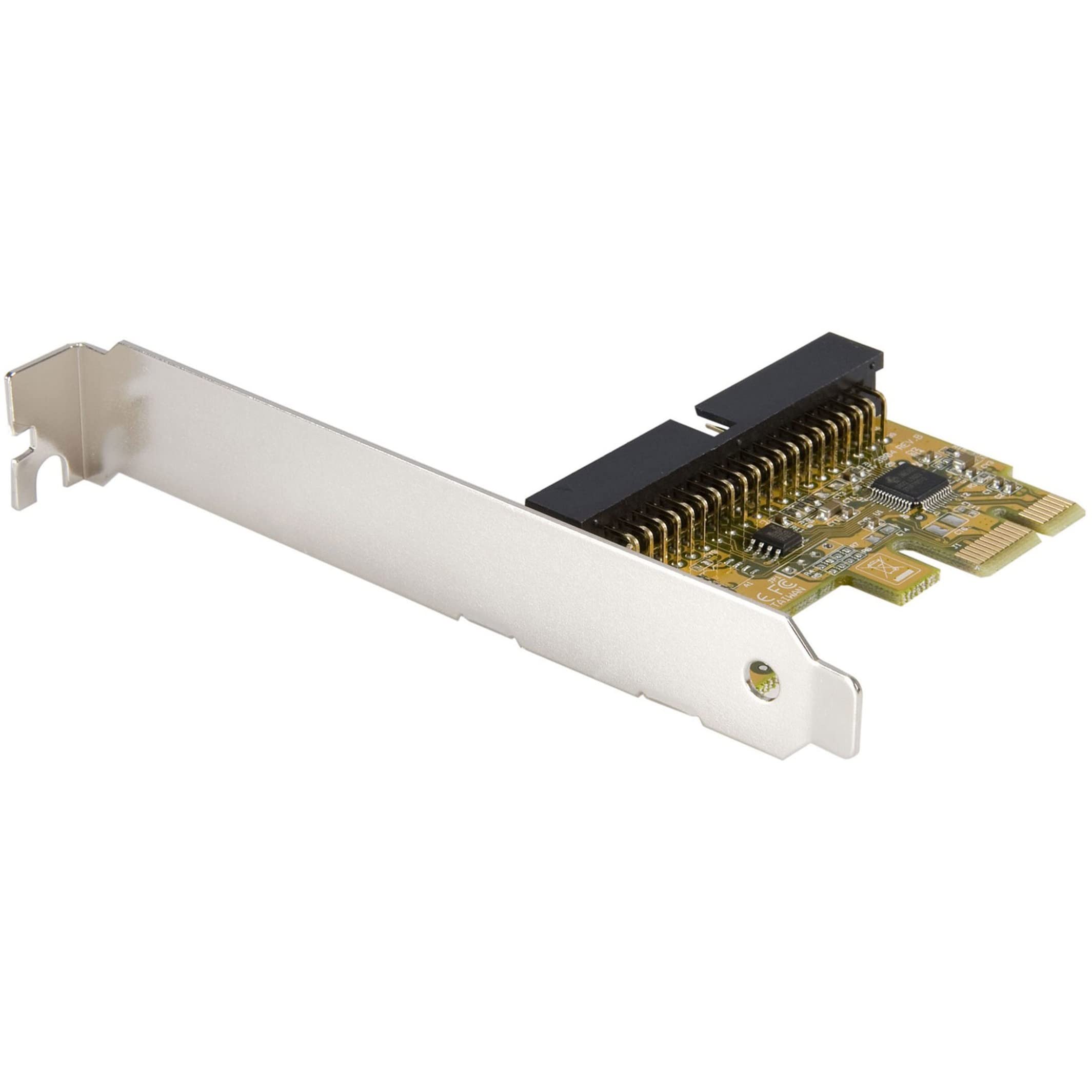 StarTech.com 1 Port PCI Express IDE Controller Adapter Card - Storage Controller - ATA - 133 MBps - PCIe x1 (PEX2IDE)