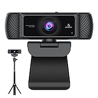 NexiGo 1080P AutoFocus Webcam with Mini Tripod, FHD USB Web Camera with Microphone & Privacy Cover, Extendable Tripod Stand, for Zoom/Skype/Teams/Webex, MAC PC