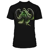 JINX World of Warcraft: Legion Illidan's Revenge Men's Gamer Graphic T-Shirt, Black, X-Large