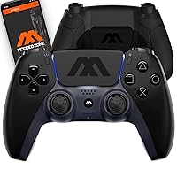 MODDEDZONE Smart Extreme Modded Controller, Bluetooth, Playstation 5, 6 in 1 Interchangeable Thumbsticks, Tactical Buttons, Non-Slip Grip, 1 Year Warranty