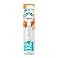 Spinbrush PRO WHITEN Battery Powered Toothbrush, Soft Bristles, 1 Count, Rose Gold or Silver (Colors May Vary)