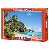 Castorland Tropical Beach, Seychelles Puzzle (3000 Piece)