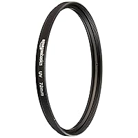 Amazon Basics UV Protection Camera Lens Filter - 72mm