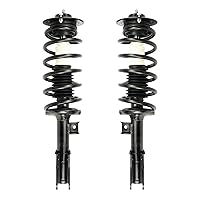 PHILTOP Front Struts for Equinox 2005-2006, Torrent 2006-2006, Shock Absorber Complete Suspension 172209+172210, Struts with Coil Spring Assemblies SAA976 2 Pcs