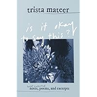 is it okay to say this?: brief collected notes, poems, and excerpts is it okay to say this?: brief collected notes, poems, and excerpts Paperback