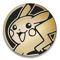 Pikachu Coin from the Pokemon Trading Card Game (Large Size) - Gold