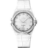 Omega Women's Constellation Diamond 35mm Luxury Watch 123.18.35.60.52.001