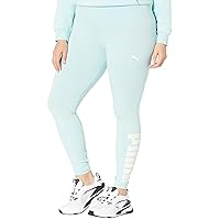 PUMA Plus Size Athletic Logo Tights