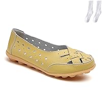 Orthopedic Loafers for Women, Orthopedic Loafers in Breathable Leather, Women's Orthopedic Shoes Sandals