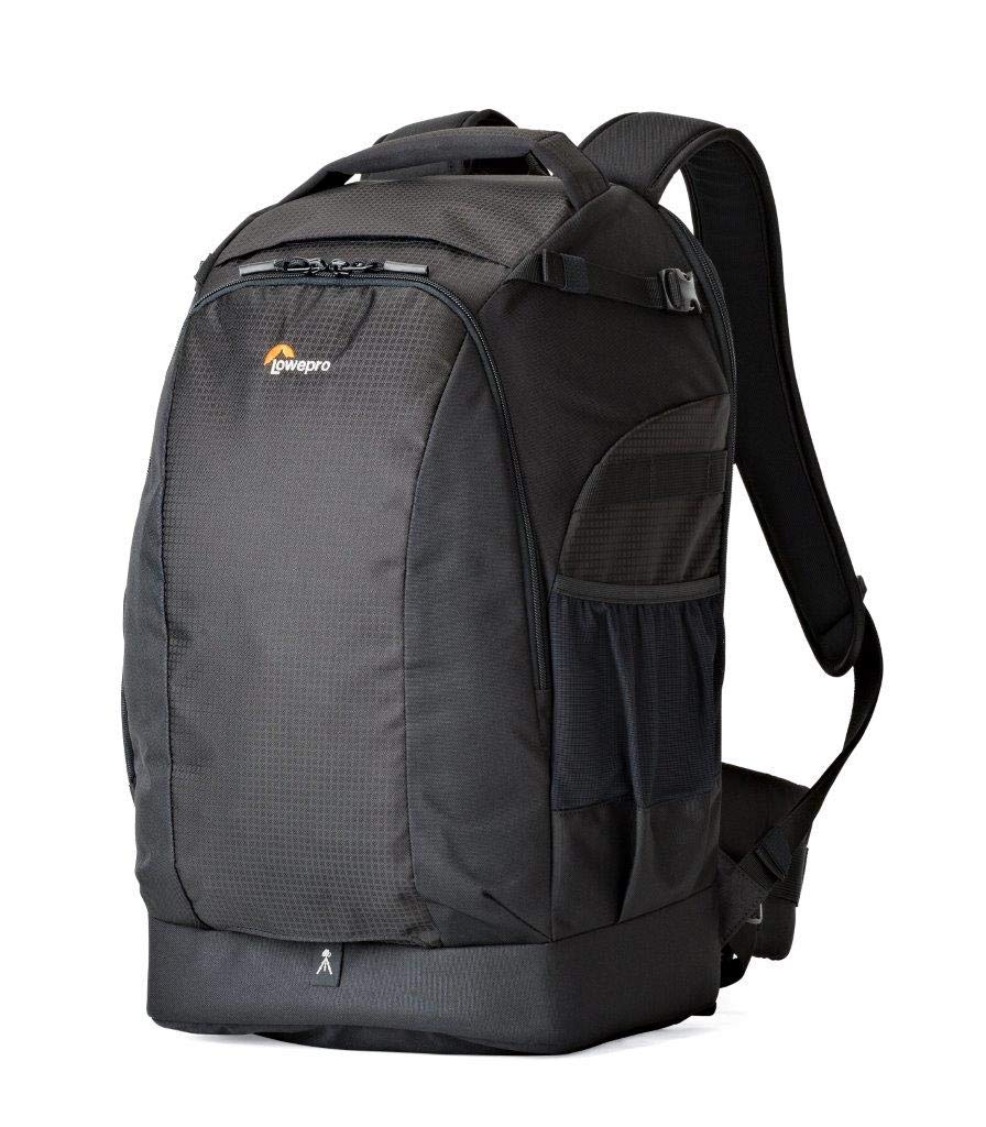 Lowepro LP37131, Flipside 500 AW II Camera Backpack, Fits Mirrorless, Compact Drone, DSLR with Lens, Extra Lenses, Black