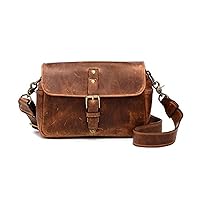 ONA - The Bowery - Camera Messenger Bag - Antique Cognac Leather (ONA5-014LBR)