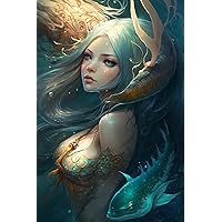 70 Pieces of Puzzle Underwater Princess Environmental Protection Puzzle Adult Unique Art