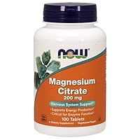 Foods Magnesium Citrate 200 mg Tabs, 100 Count (Pack of 1)