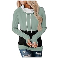 Hallowee Women's Cotton Hoodie Print Oversized Sweatshirt Hooded Sweatshirts with Pocket Theme Pullover