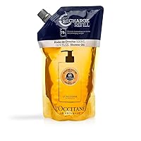L'OCCITANE Shea Body Shower Oil: Soften & Cleanse Skin, With 10% Shea Oil, Nourish, Soothe Feelings of Tightness, Shea Scent, Refill Available