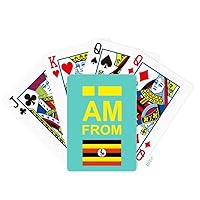 I Am from Uganda Poker Playing Card Tabletop Board Game