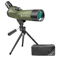 BARSKA Blackhawk 18-36x50 Waterproof Angled Spotting Scope w/ Tripod & Soft Carry Case