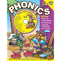 Phonics 96pg Workbook & Music CD Set (Early Childhood Learning, 4) Phonics 96pg Workbook & Music CD Set (Early Childhood Learning, 4) Paperback