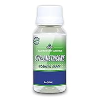 Cyclomethicone Liquid, Cosmetic Grade for Hair Serum, Skin, Spray, Making Cosmetic, Cyclomethicone Bulk- 8 Oz