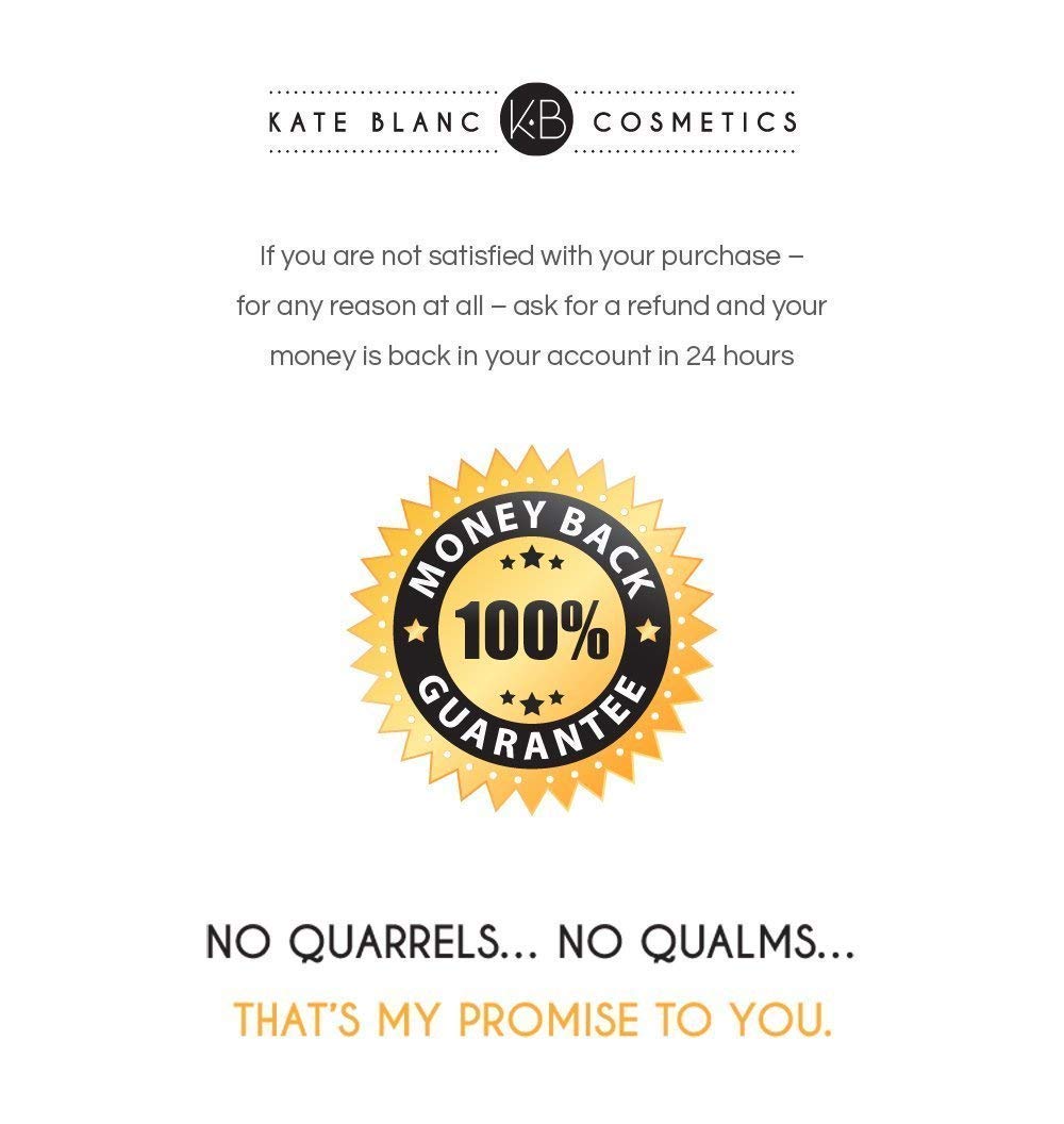 Kate Blanc Cosmetics Jojoba Oil for Hair Growth, Skin, & Face (2oz) Jojoba Oil Organic Facial Oil for Gua Sha Massage. 100% Pure & Natural Organic Hair Oil. Moisturize Nails, Ear, Scalps, Cuticles