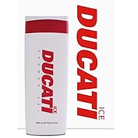 Ice by Ducati - Shower Gel for Men - Woody Aromatic Scent - Opens with Tangerine, Lemon and Bergamot - Blended with Lavender and Sage - Perfect for Young-Spirited Gentleman - 10.14 oz