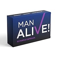 Man Alive, Natural Energy Supplement, 10 Purple Capsules