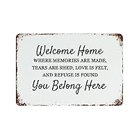 Metal Sign, Inspiring Saying Words Aluminum Sign, Vintage Plaque Wall Decor for Men Cave, Retro Tin Poster, 7 9