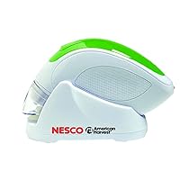 Nesco VS-09HH, Handheld Vacuum Sealer, White/Green
