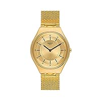 Swatch Unisex Adult Analogue Quartz Watch with Stainless Steel Strap SYXG102M